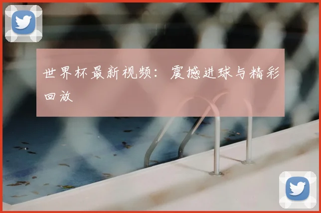 世界杯最新视频:震撼进球与精彩回放