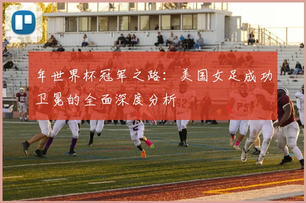 年世界杯冠军之路：美国女足成功卫冕的全面深度分析
